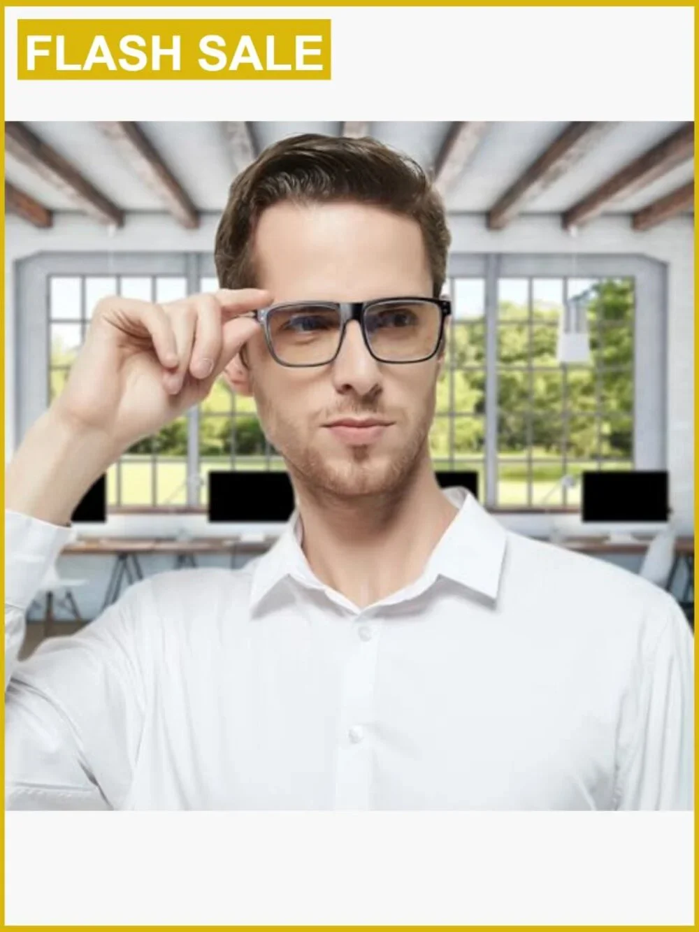 5 Pack Oversized Reading Glasses Blue Light Blocking Square Large Frame Readers